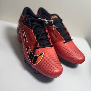 Nike Red and Black Athletic Cleats